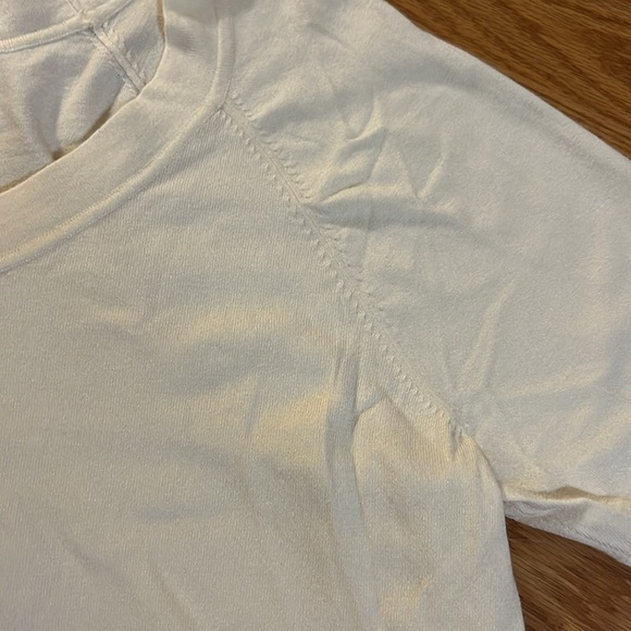 Talbots Women Cream Sweater Size 1X - Picture 4 of 7